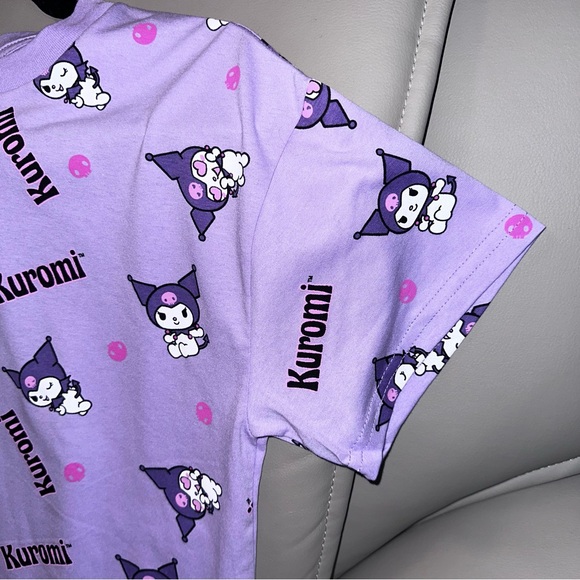 Sanrio Kuromi Women’s Short Sleeve Cropped T-Shirt size XS - Picture 2 of 4